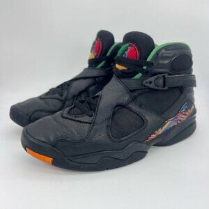 Nike Air Jordan 8 VIII Tinker Air Raid Black Concord Aloe 305381-004 Size 10.5